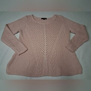 Elegant Blush Knit Sweater